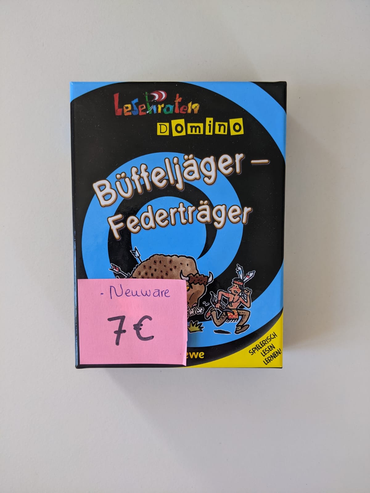 Lesepiraten Domino - Büffeljäger - Federträger