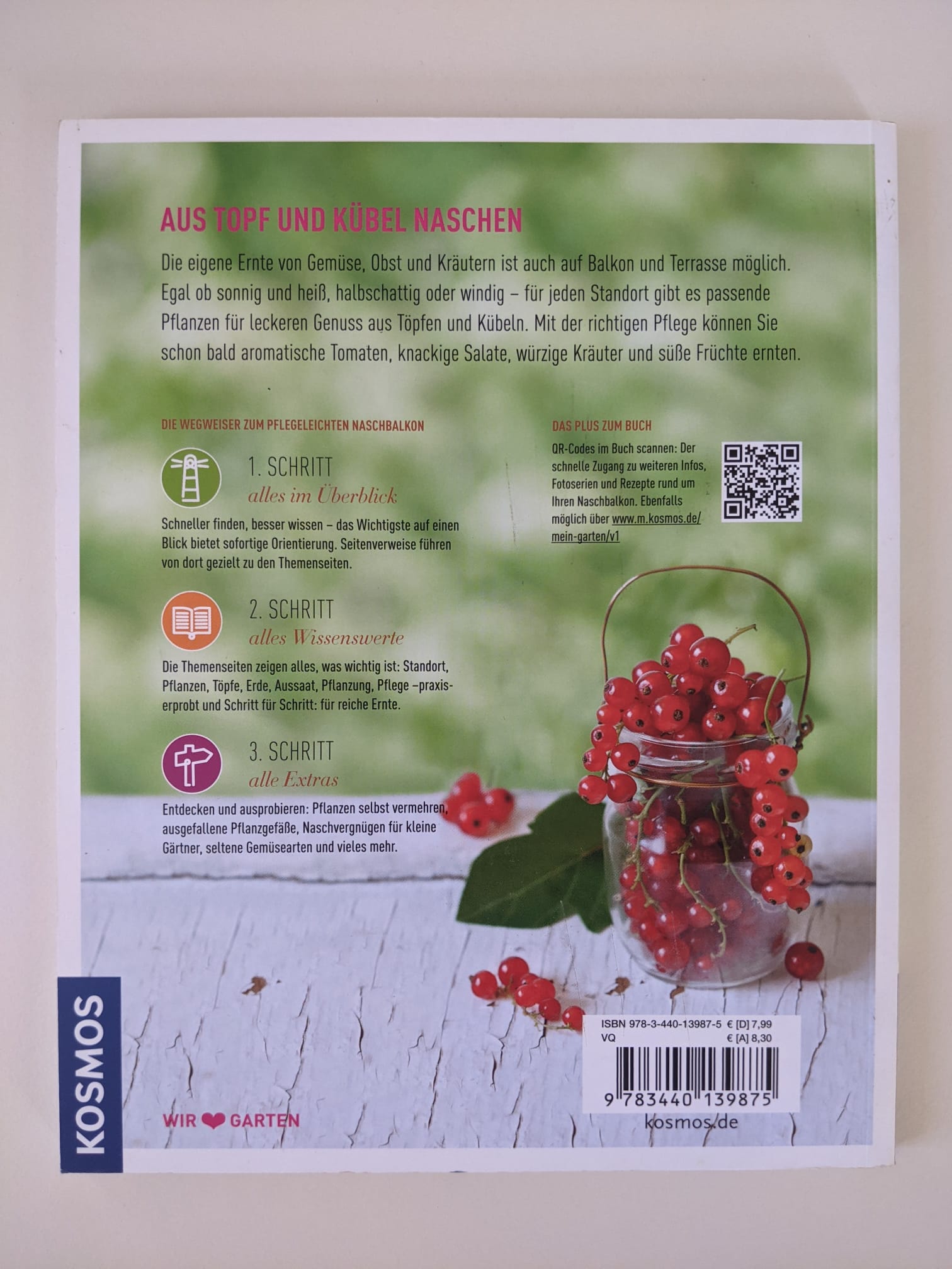 Balkonernte - Gestalten, Pflanzen, Naschen