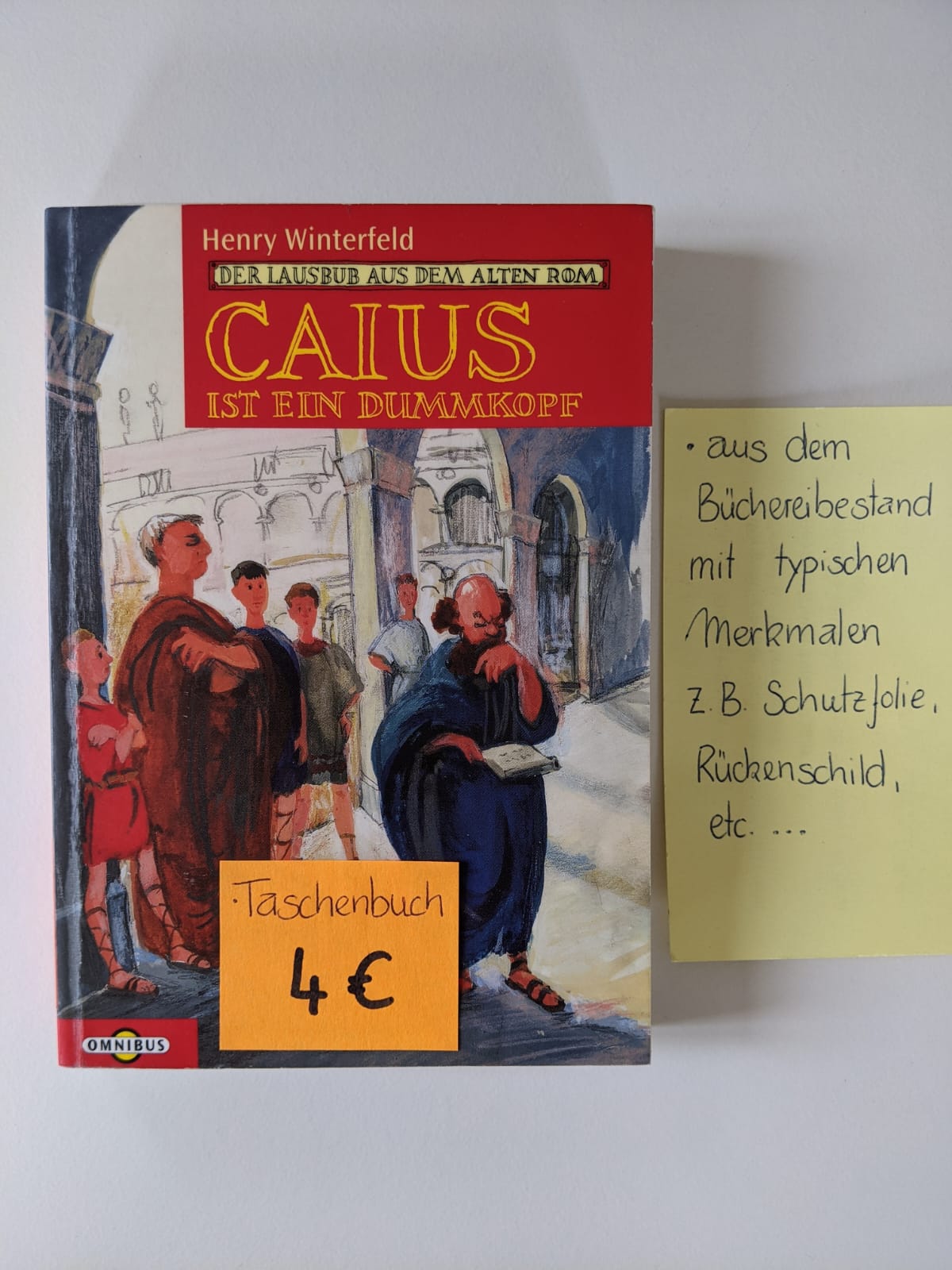 Caius ist ein Dummkopf