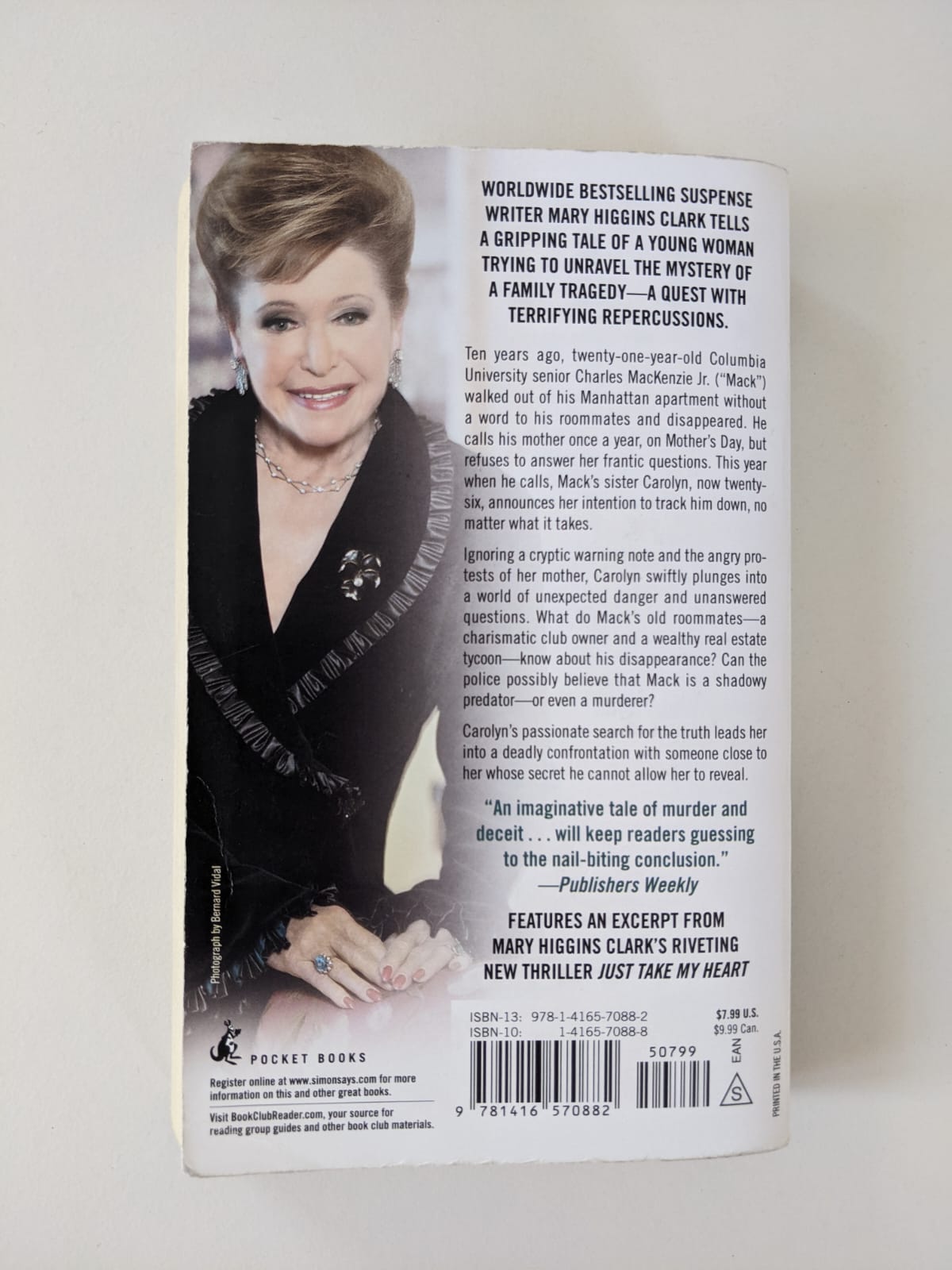 Englisch - Mary Higgins Clark - Where are you now?