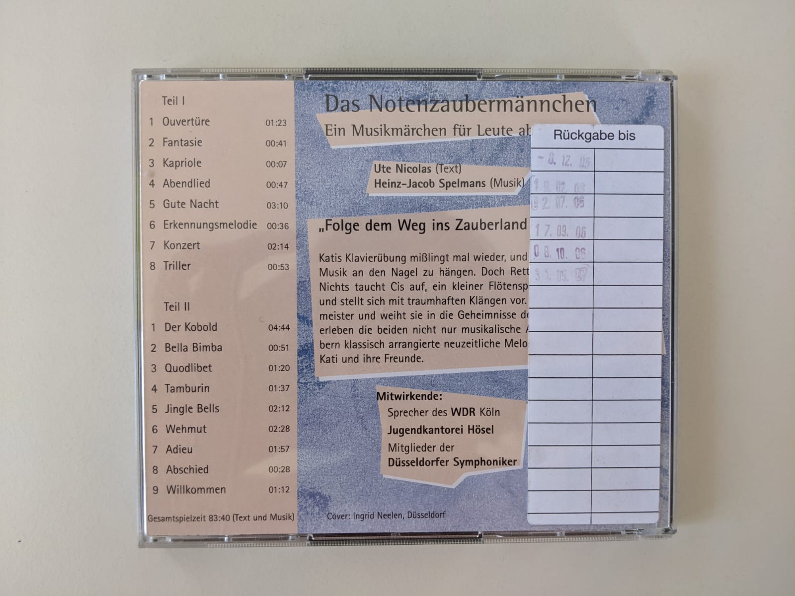 Das Notenzaubermännchen