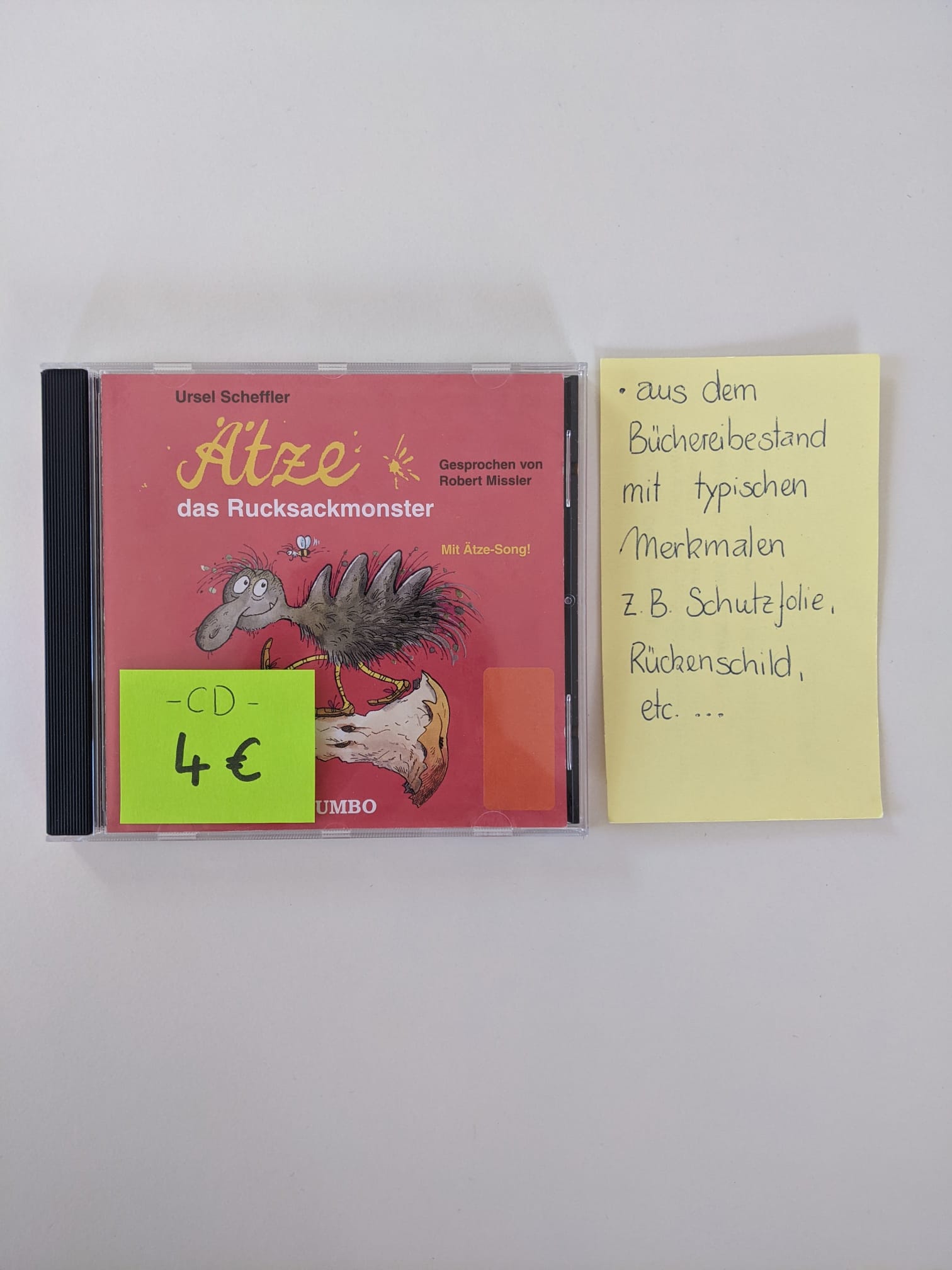 Ätze das Rucksackmonster