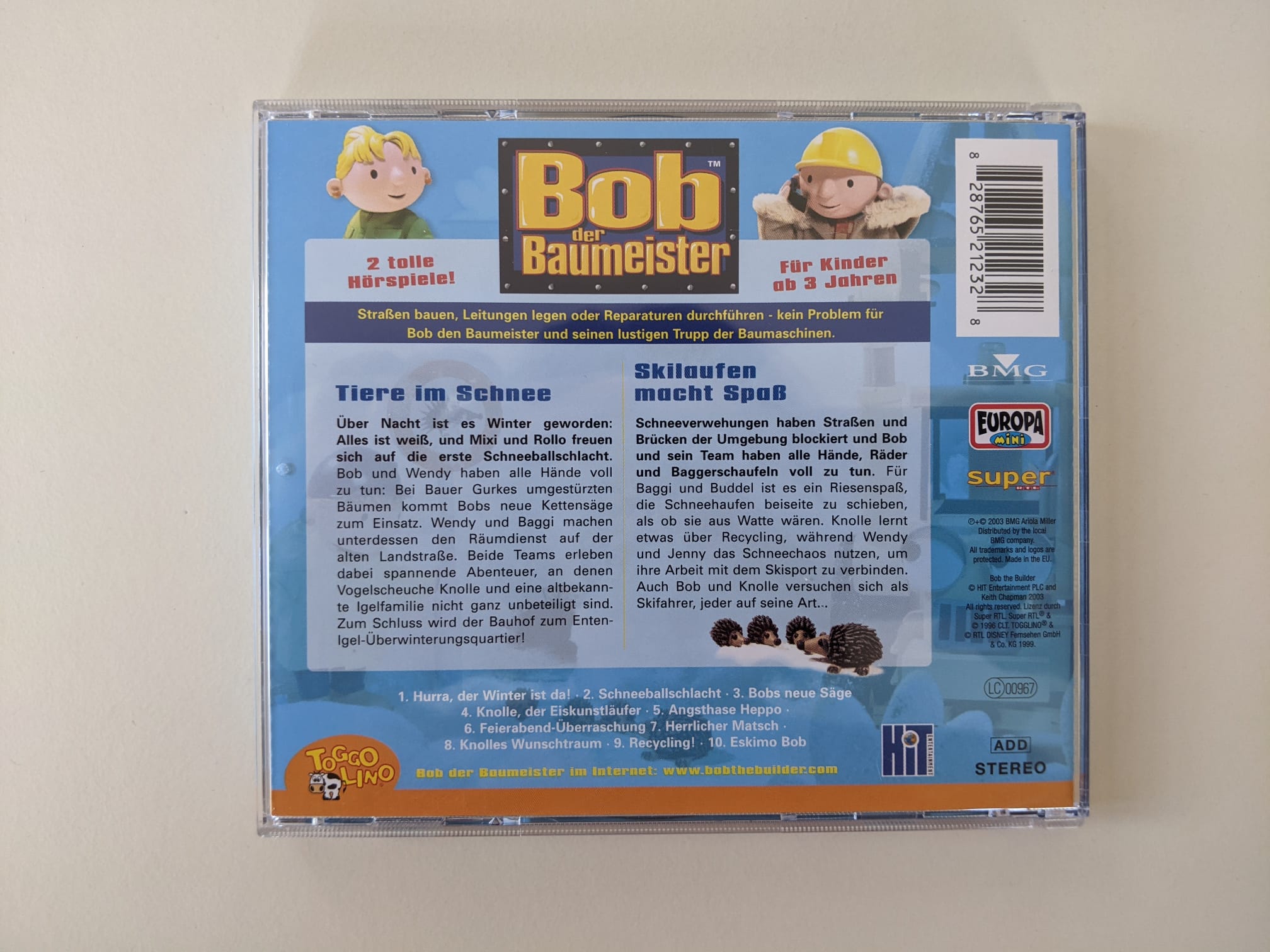 Bob der Baumeister - Hurra, es schneit!