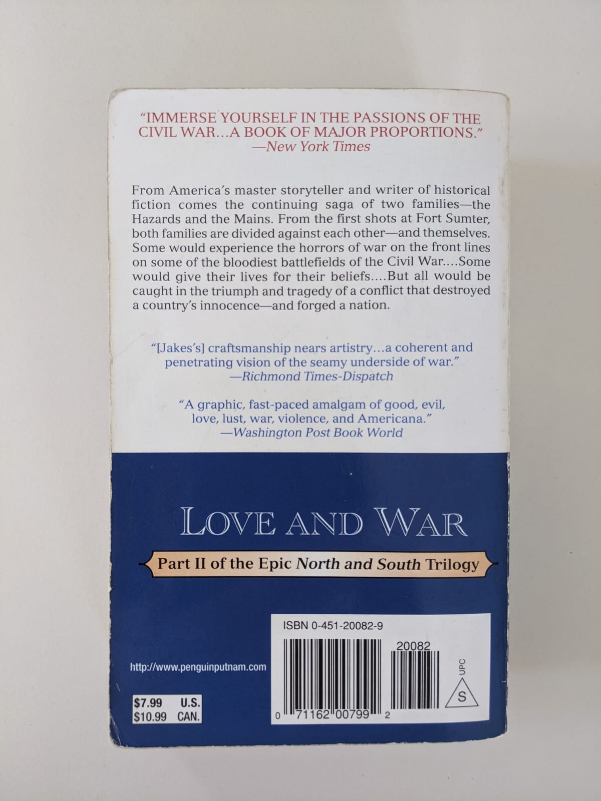 Englisch - John Jakes - Love and War