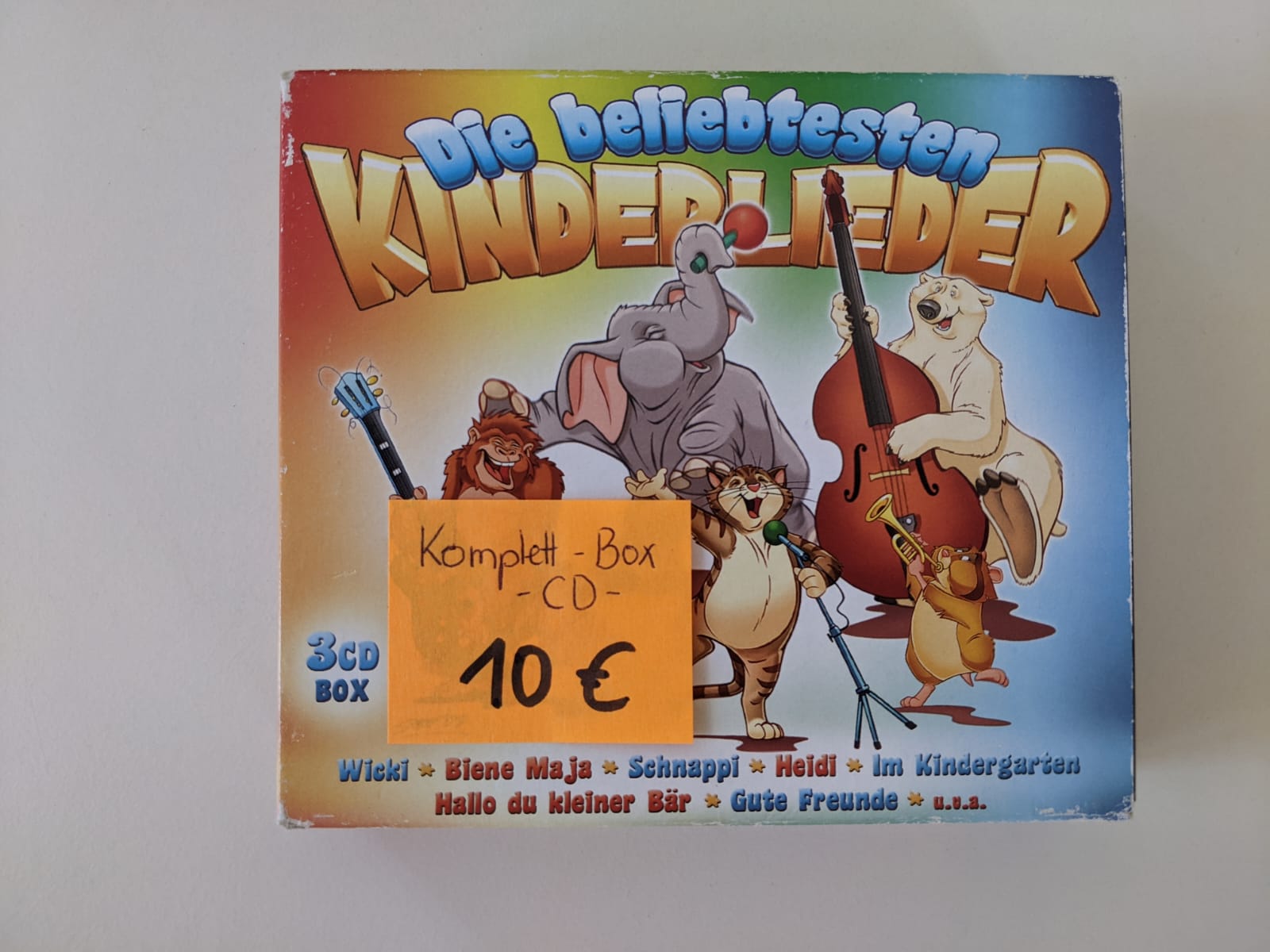 Die beliebtesten Kinderlieder - 3CD-Box