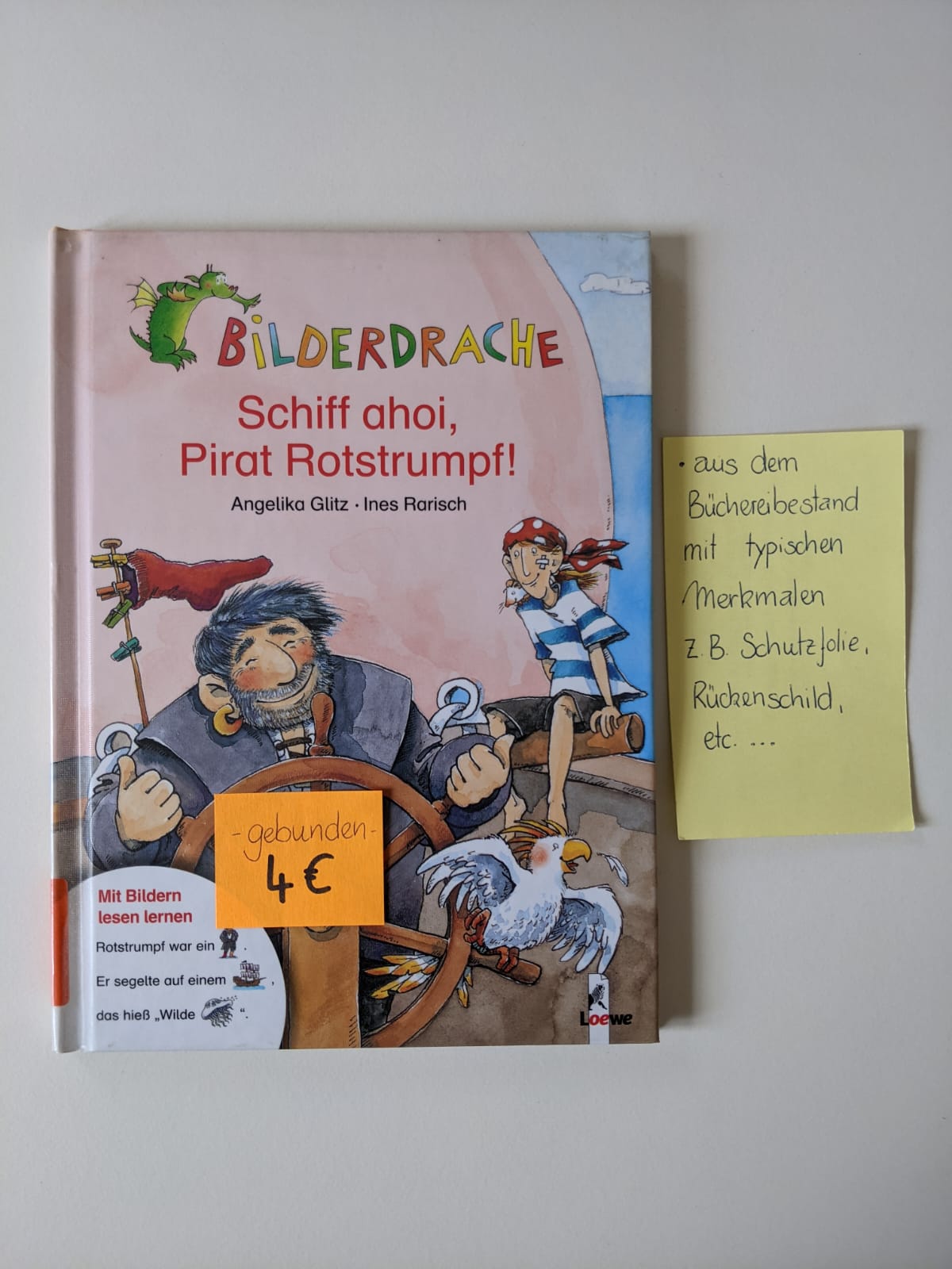 Bilderdrache - Schiff ahoi, Pirat Rotstrumpf!
