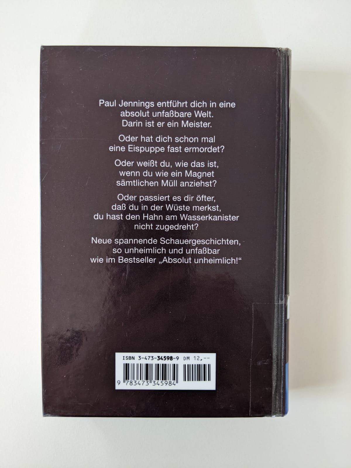 Absolut unfaßbar !