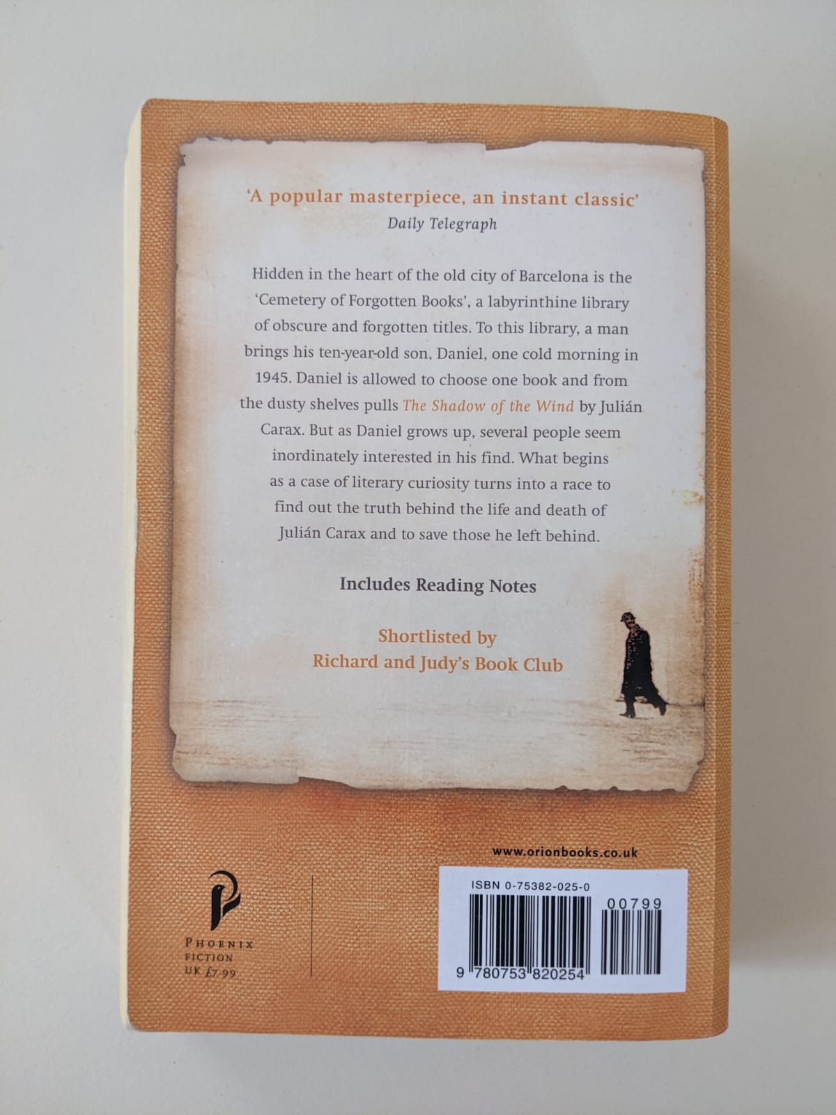 Englisch - Carlos Ruiz Zafón - The shadow of the Wind