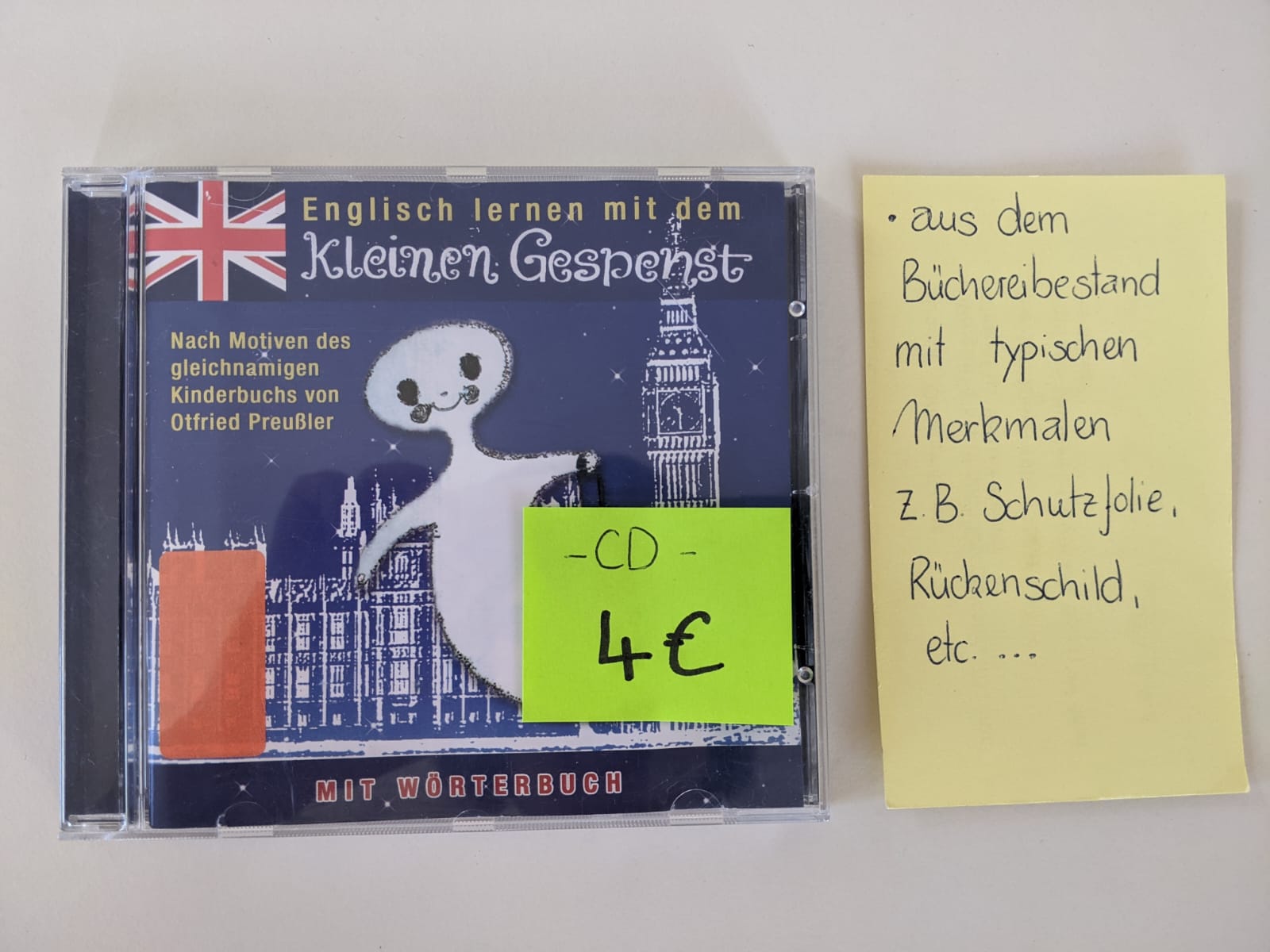 Englisch - Kinder - Englisch lernen mit dem kleinen Gespenst