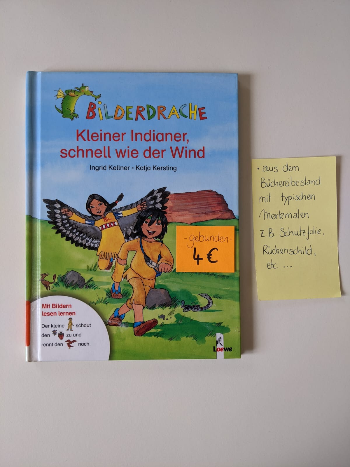 Bilderdrache - Kleiner Indianer, schnell wie der Wind
