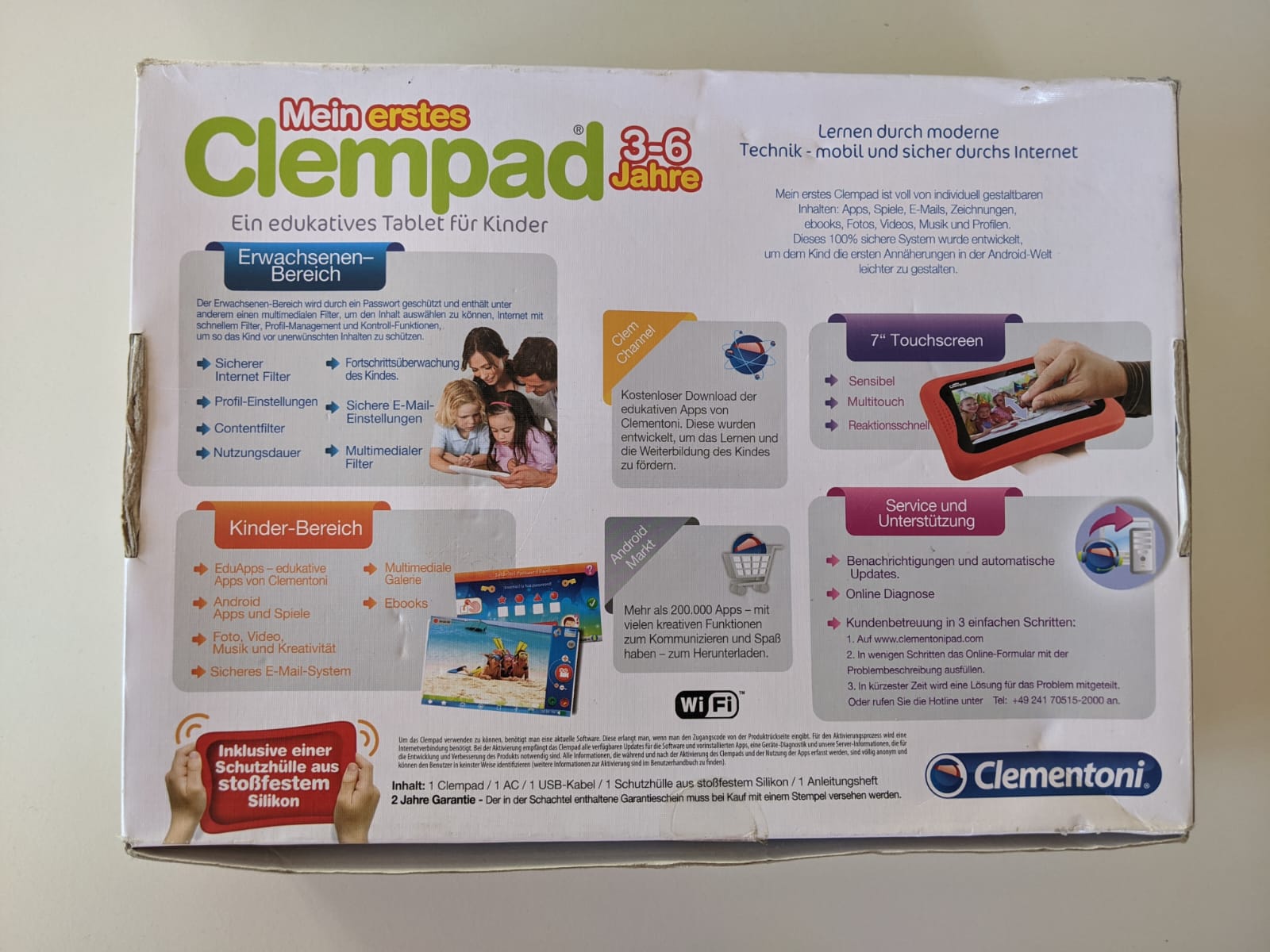 Mein erstes Clempad 3-6 Jahre - Ein edukatives Tablet für Kinder