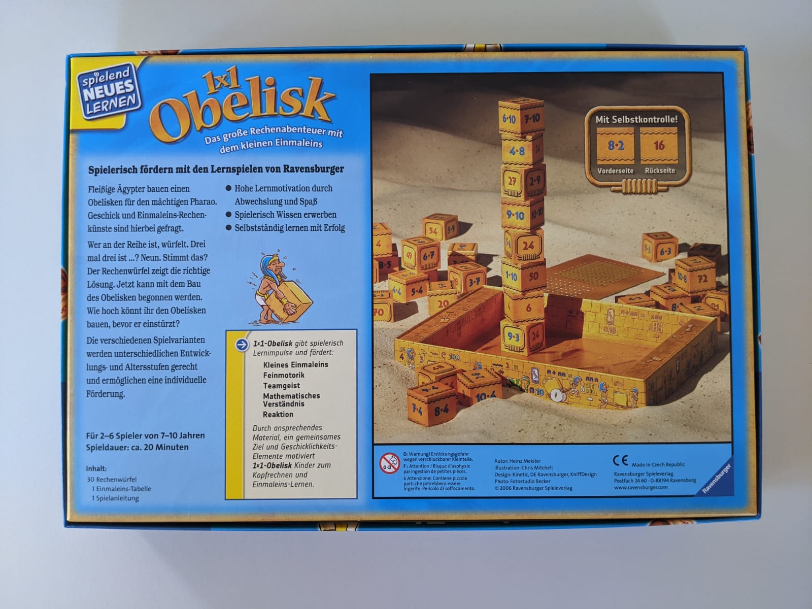 1x1 Obelisk - Das große Rechenabenteuer mit dem kleinen Einmaleins