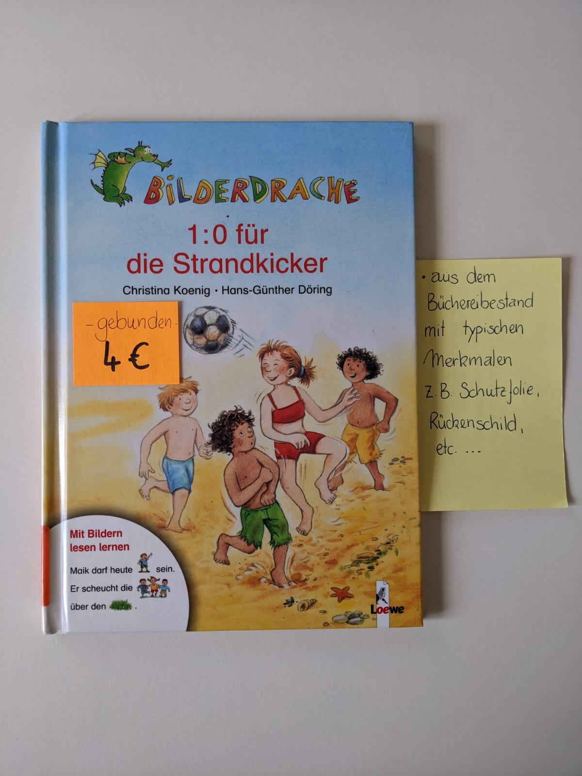 Bilderdrache - 1:0 für die Strandkicker