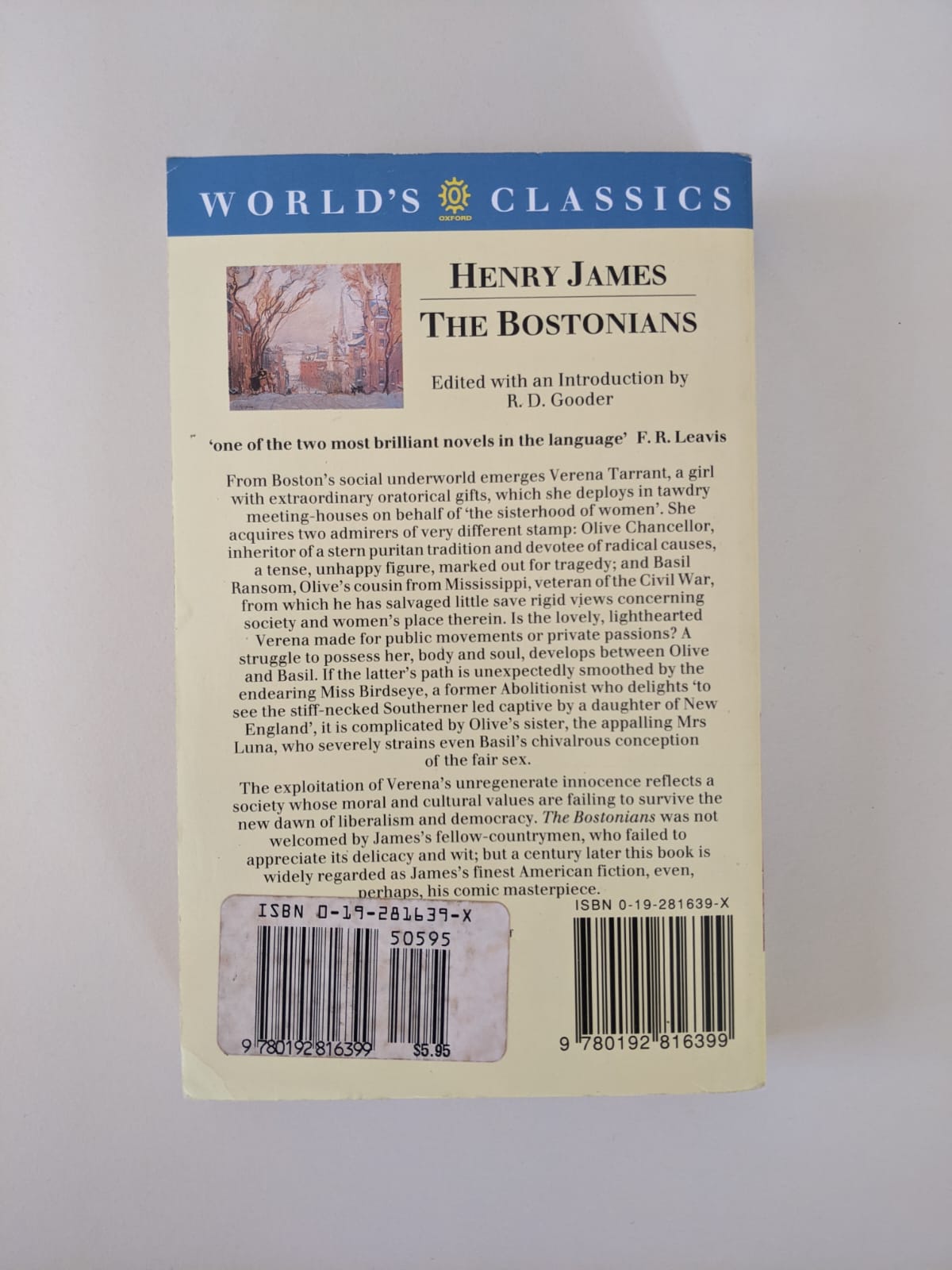 Englisch - Henry James - The Bostonians